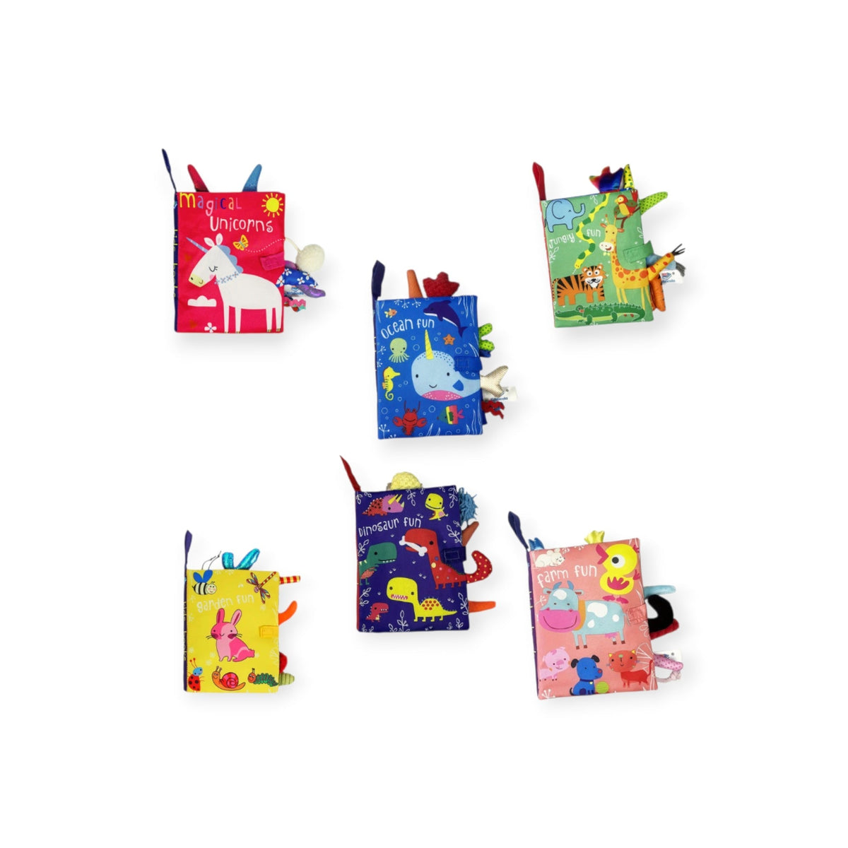 Montessoridays 3D Animal Tails Cloth Book — view 1