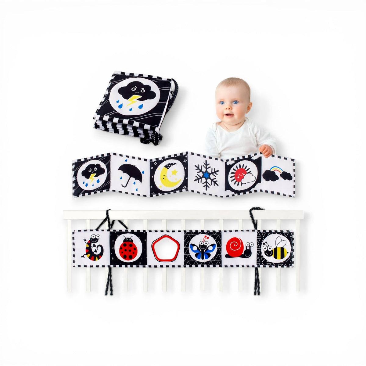 Montessoridays Baby Sensory Book — view 1