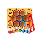 Montessoridays Bee Wooden Sorting Game — view 1