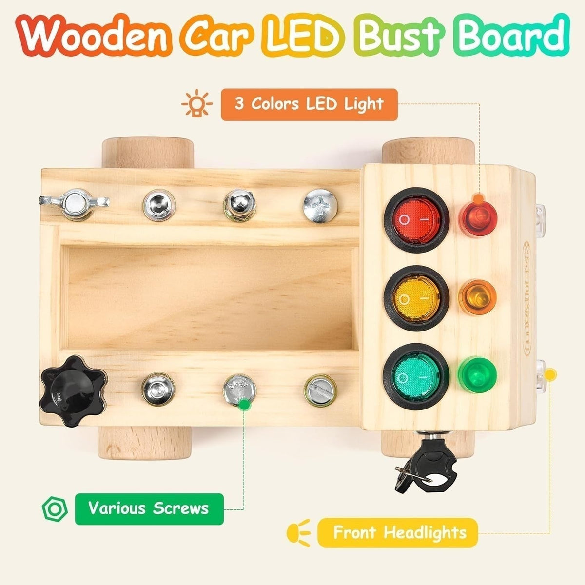 Montessoridays Busy Board Truck — view 2