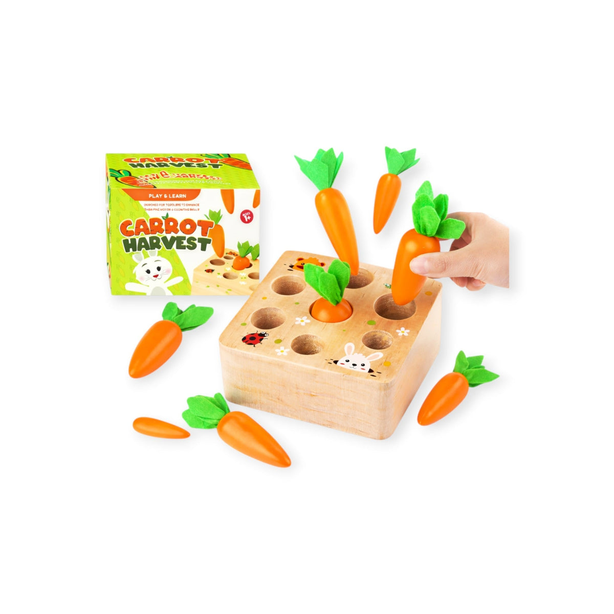 Montessoridays Carrots Harvest Box — view 1