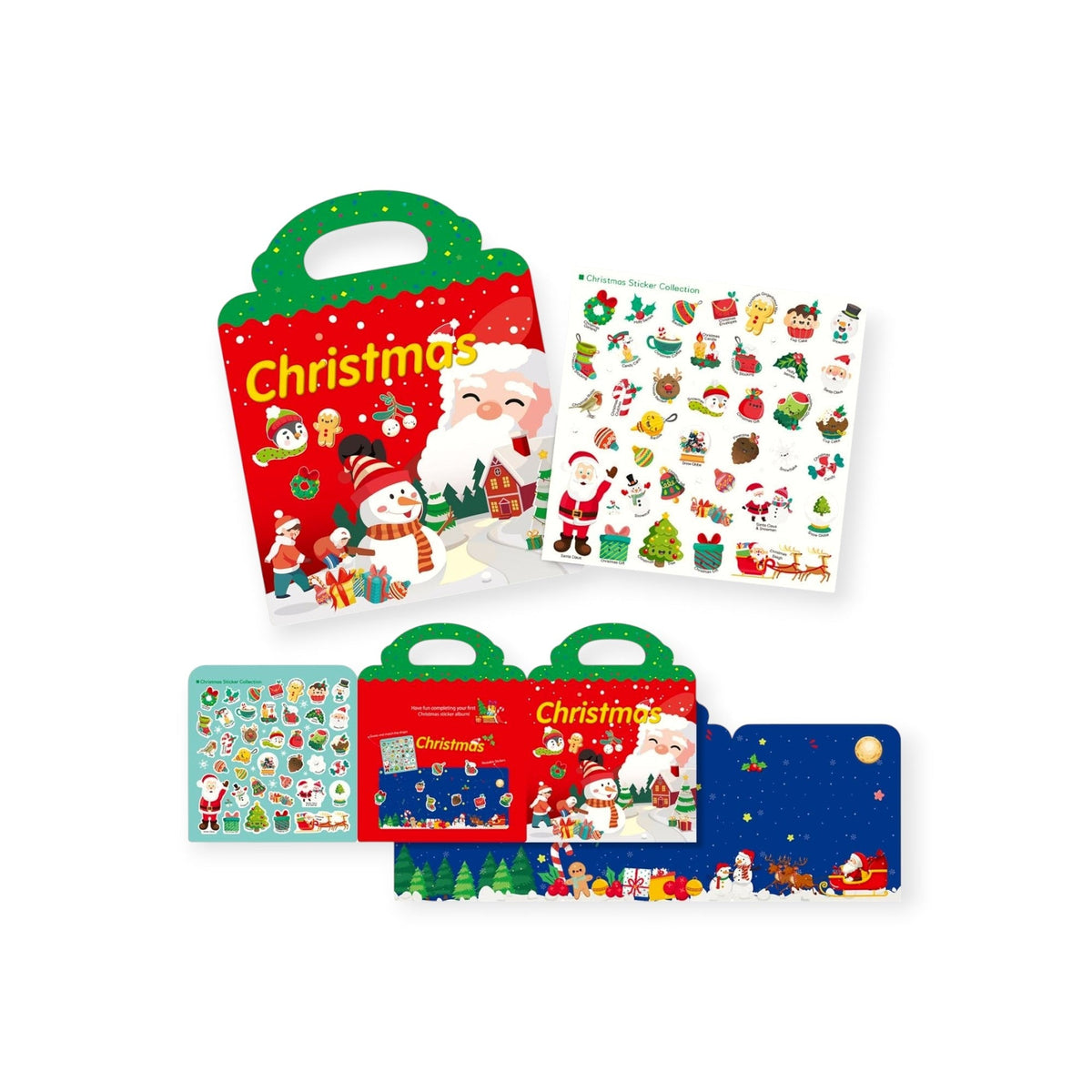 Montessoridays Christmas Sticker Book — view 1