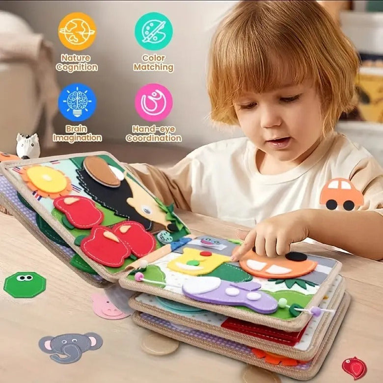 Montessoridays™ Busy Board Book — play and product details