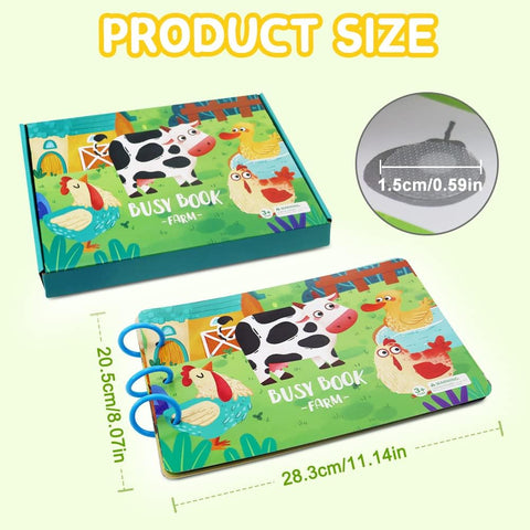 Montessoridays™ Sensory Matching Busy Book — play and product details