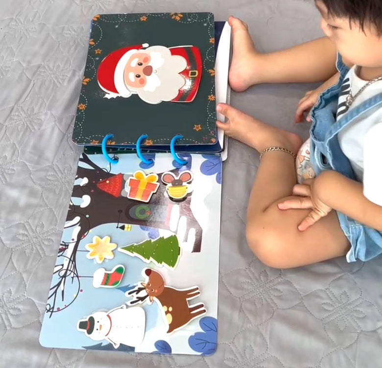 Montessoridays™ Christmas Busy Book — play and product details
