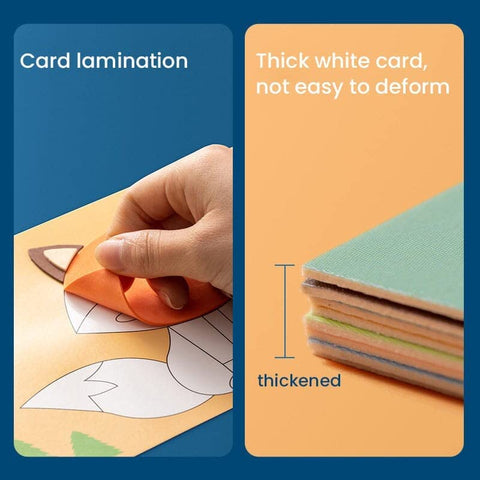 Montessoridays™ 3D Sticker Puzzles — play and product details