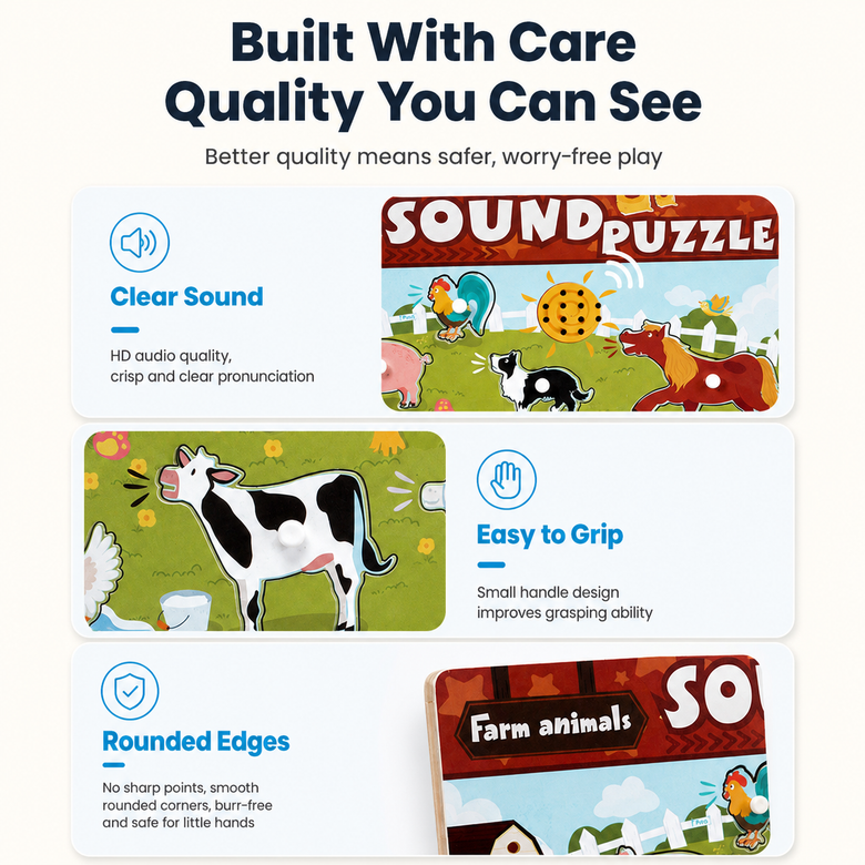 Montessoridays™ Kids Sound Puzzles — product details 3