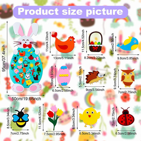 Montessoridays™ DIY Felt Easter Bunny — play and product details