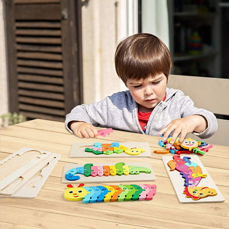 Montessoridays™ Animal Jigsaw Puzzles · 6 Pack — play and product details