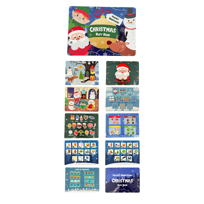 Montessoridays™ Christmas Busy Book — play and product details