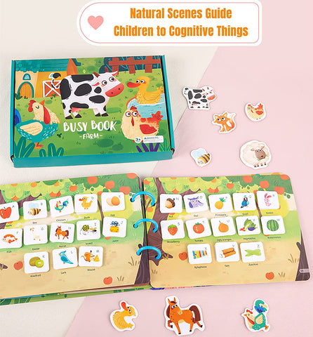 Montessoridays™ Sensory Matching Busy Book — play and product details