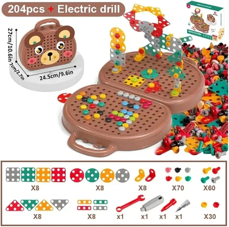 Montessoridays™ Mosaics Drill Set — play and product details