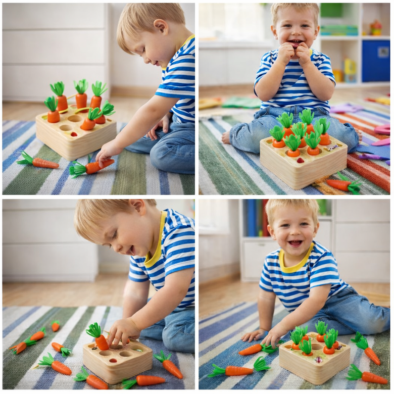 Montessoridays™ Carrots Harvest Box — play and product details