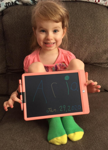 Montessoridays™ Creative LCD Drawing Tablet — play and product details