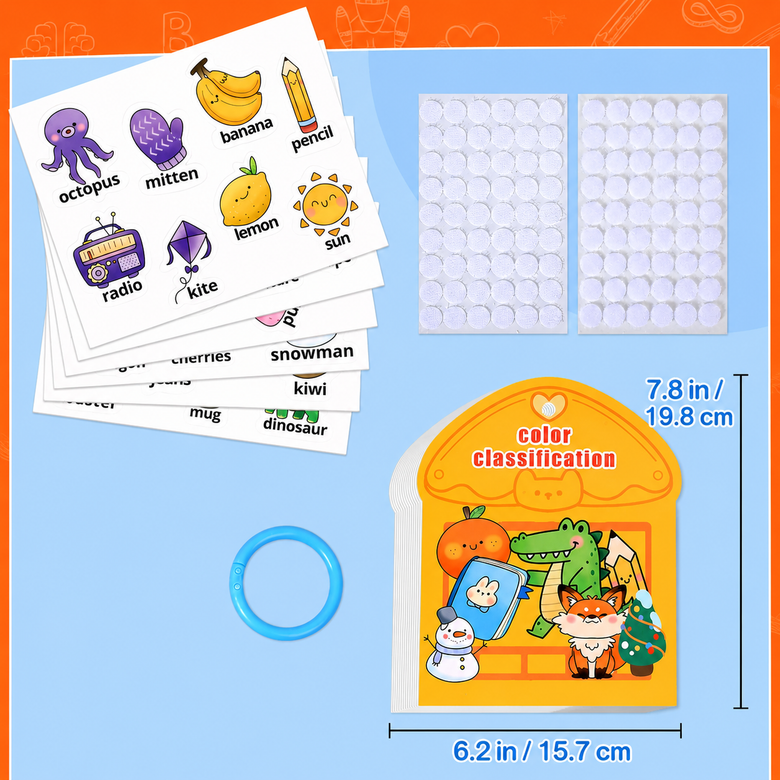 Montessoridays™ Toddler Color & Vocabulary Busy Book — product details 4