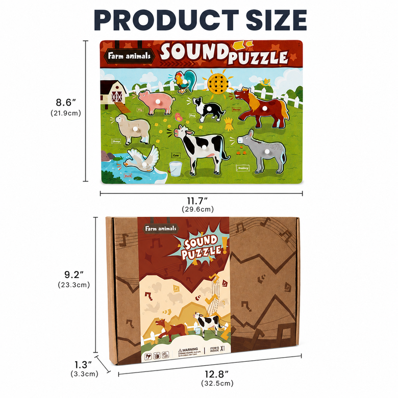 Montessoridays™ Kids Sound Puzzles — product details 4
