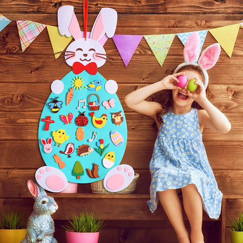 Montessoridays™ DIY Felt Easter Bunny — play and product details