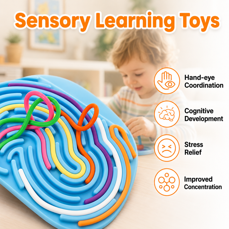 Montessoridays™ Calm & Focus Sensory Board — product details 3