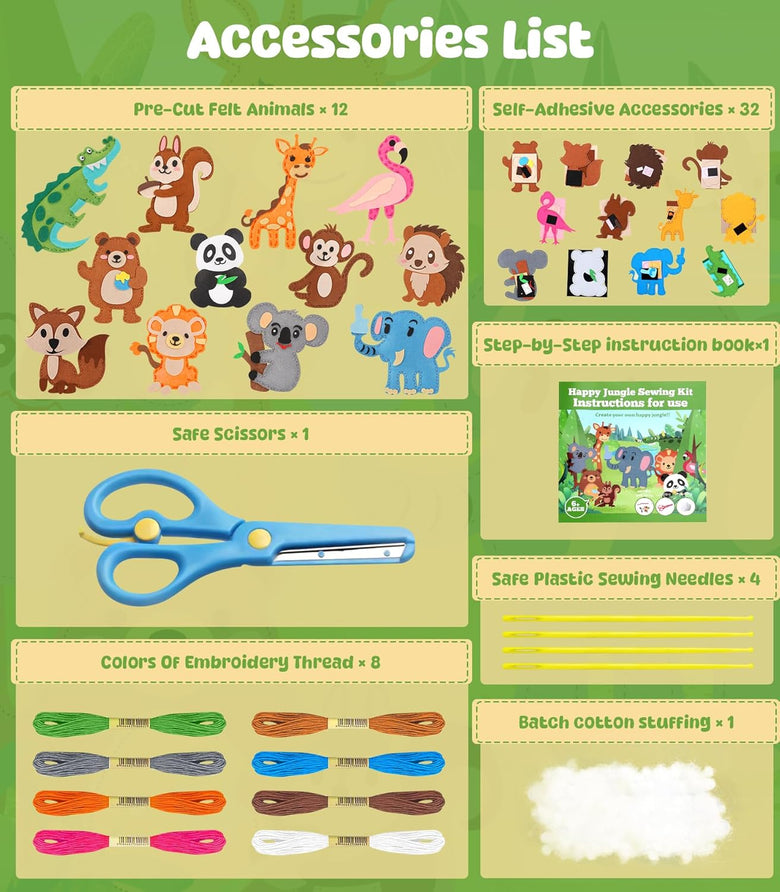 Montessoridays™ Create & Stitch Sewing Kit — product details 2
