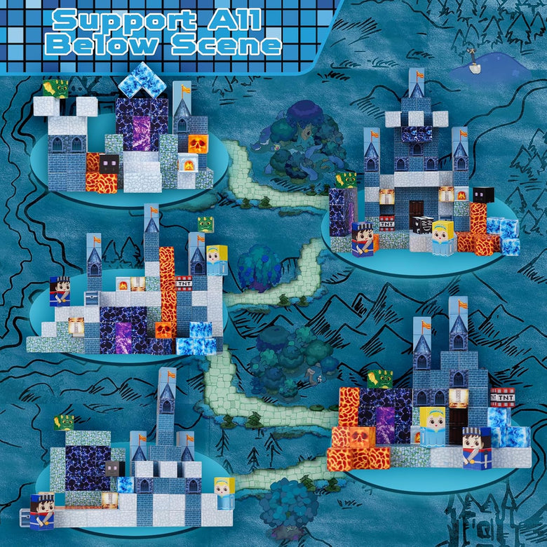 Bloques de construcción magnéticos Montessoridays™ — detalles del producto 2