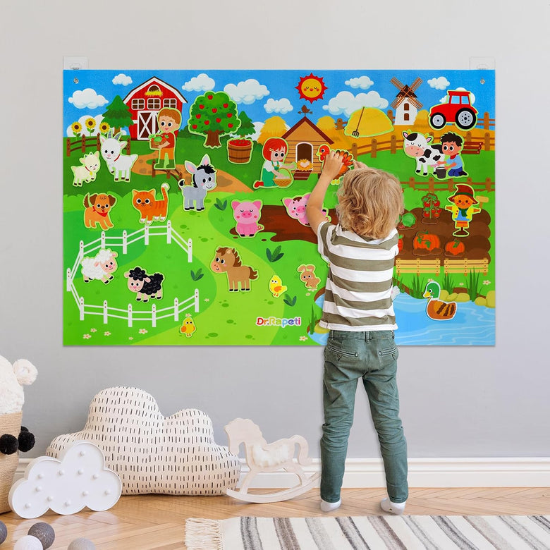 Montessoridays™ Felt Farm Play Board — product details 1