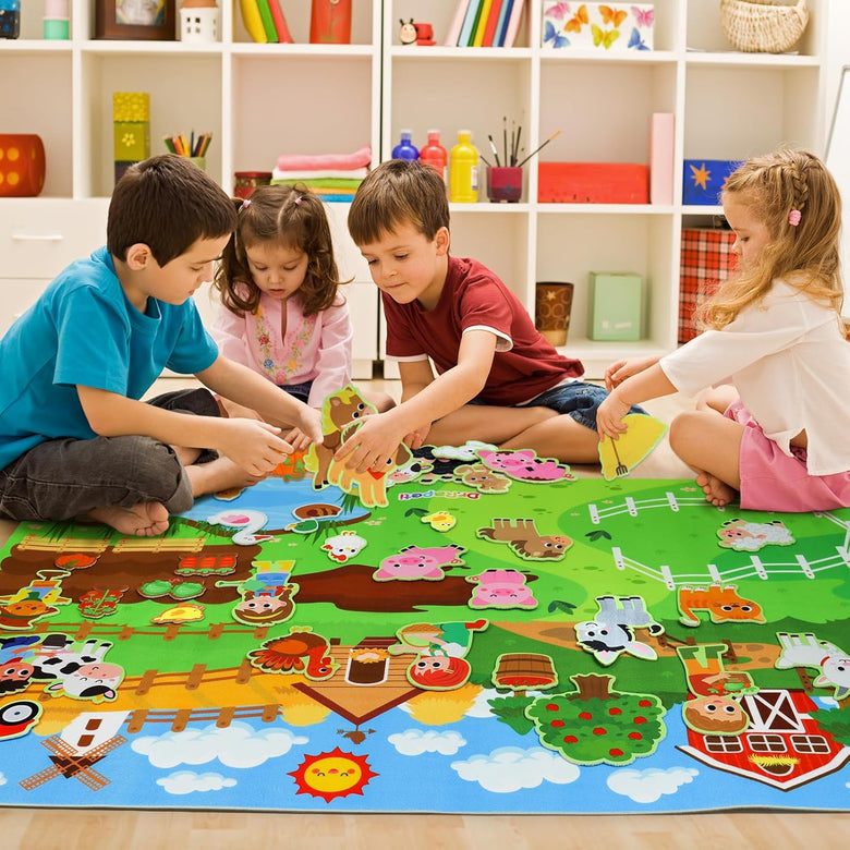 Montessoridays™ Felt Farm Play Board — product details 3