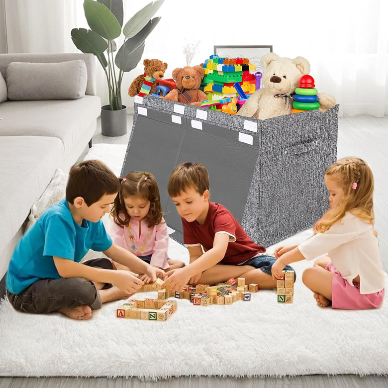 Montessoridays™ Caja de almacenamiento de juguetes grande — detalles del producto 1