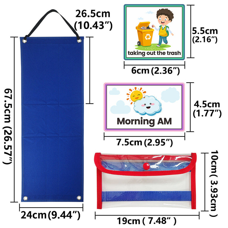 Rutina visual Montessoridays™ para niños pequeños — detalles del producto 4