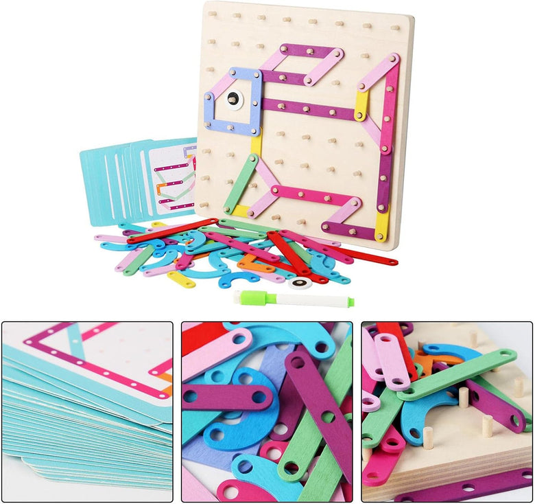 Montessoridays™ Wooden Geometry Educational Toy — product details 2
