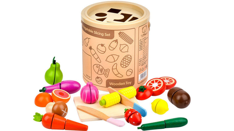 Montessoridays™ Culinary Wooden Blocks — product details 2