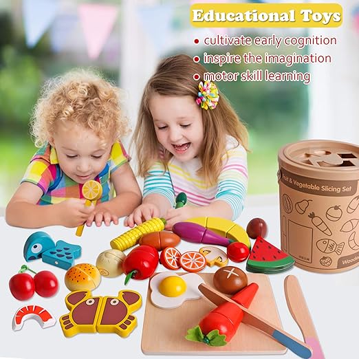 Montessoridays™ Culinary Wooden Blocks — product details 3