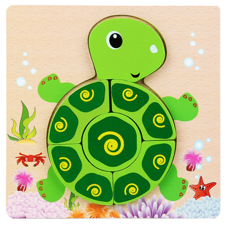 Montessoridays™ Summer Friends Wooden Puzzles · 6 Pack — product details 1
