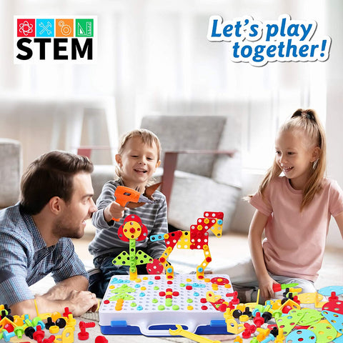 Montessoridays™ STEM Drill Building Kit · 237 Pieces — play and product details