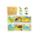 Montessoridays 3D Dinosaur Puzzles 6 PACK — view 1