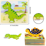 Montessoridays 3D Dinosaur Puzzles 6 PACK — view 3