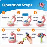 Montessoridays Fabric Flower Making Kit — view 3