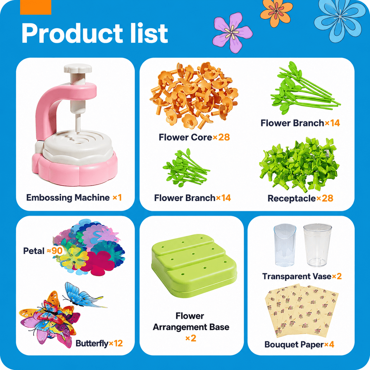 Montessoridays Fabric Flower Making Kit — view 5