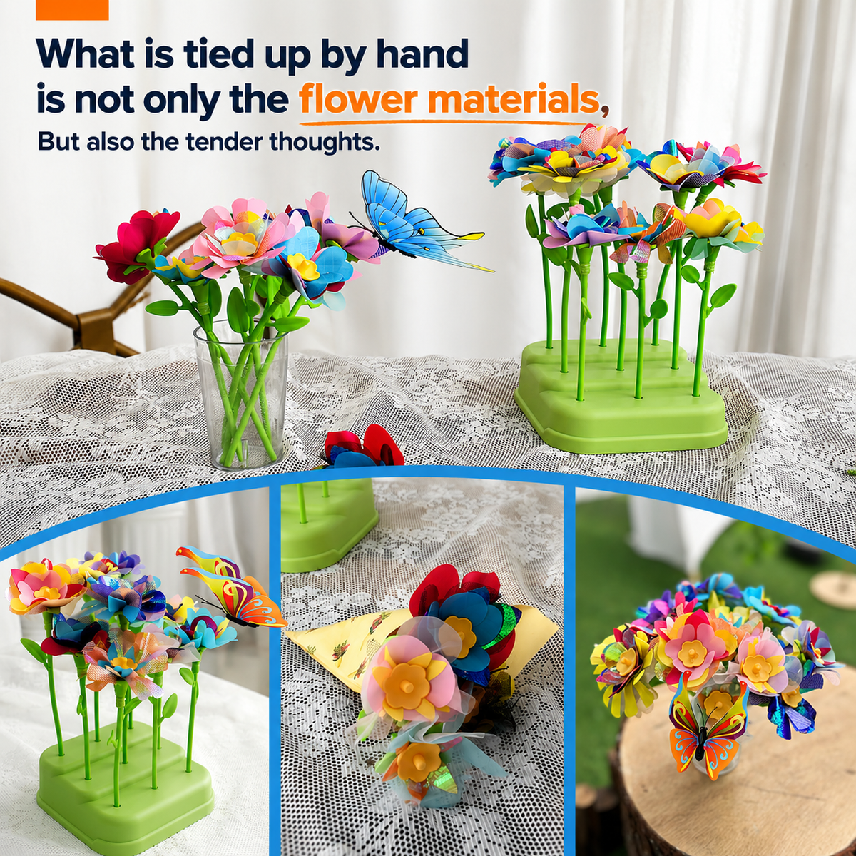 Montessoridays Fabric Flower Making Kit — view 6
