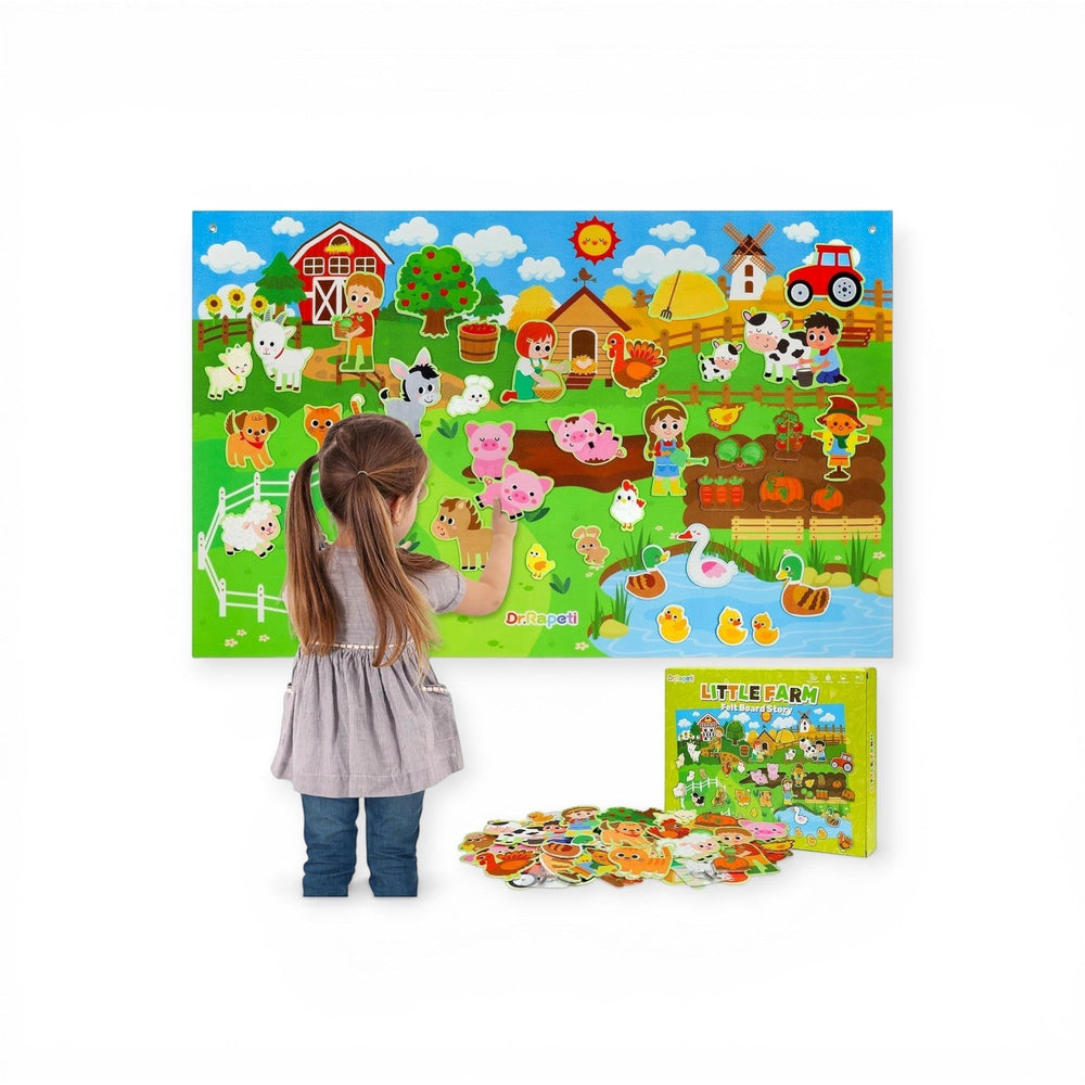 Montessoridays™ Felt Farm Play Board
