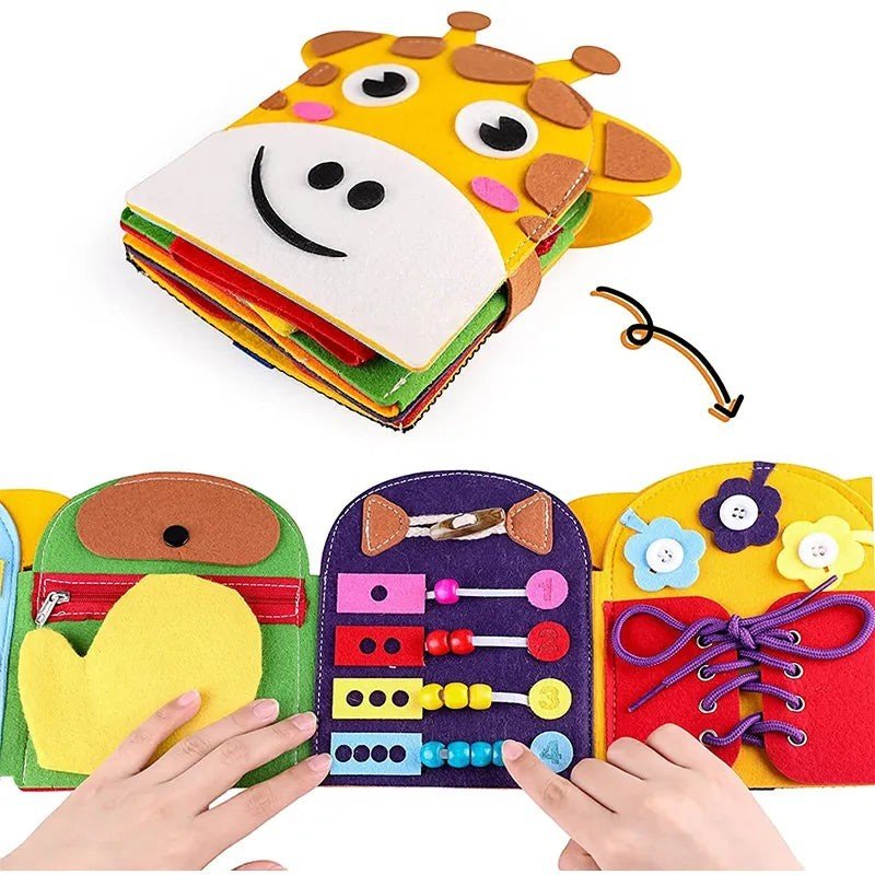 Montessoridays Giraffe Busy Book — view 2