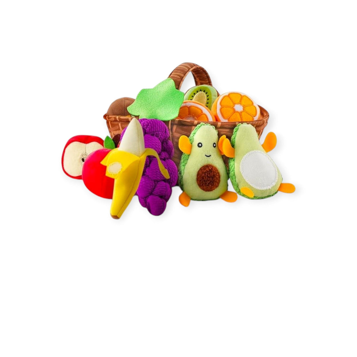 Montessoridays Fruit Basket – Plush Toy Set — view 1