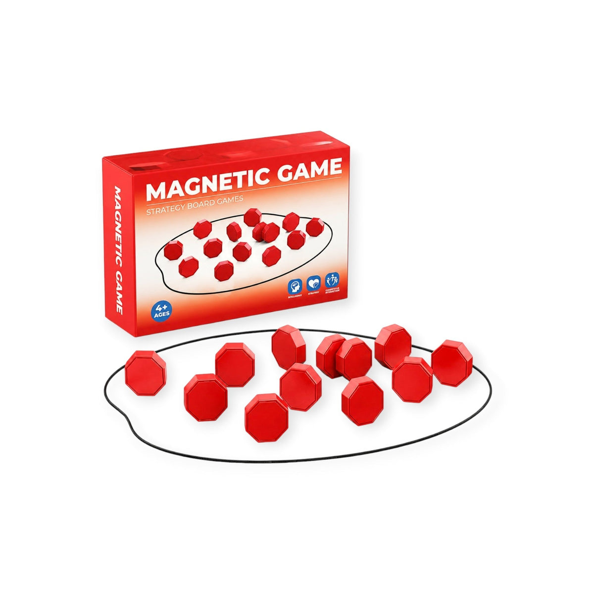 Kids & Family Magnetic Stone Game — view 3
