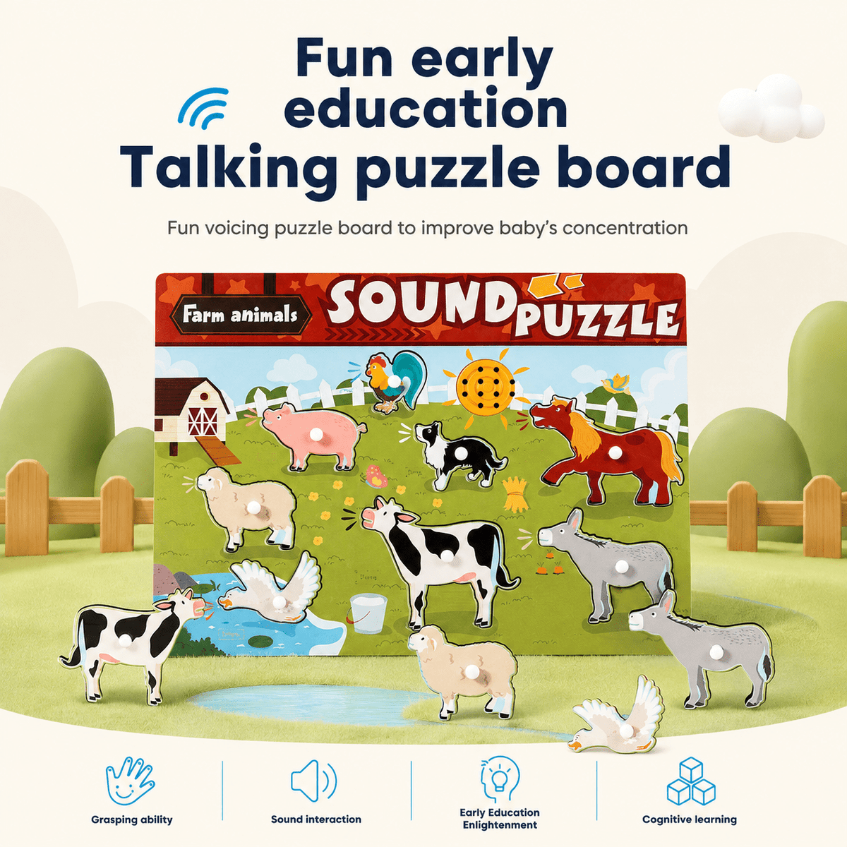 Montessoridays Kids Sound Puzzles — view 3