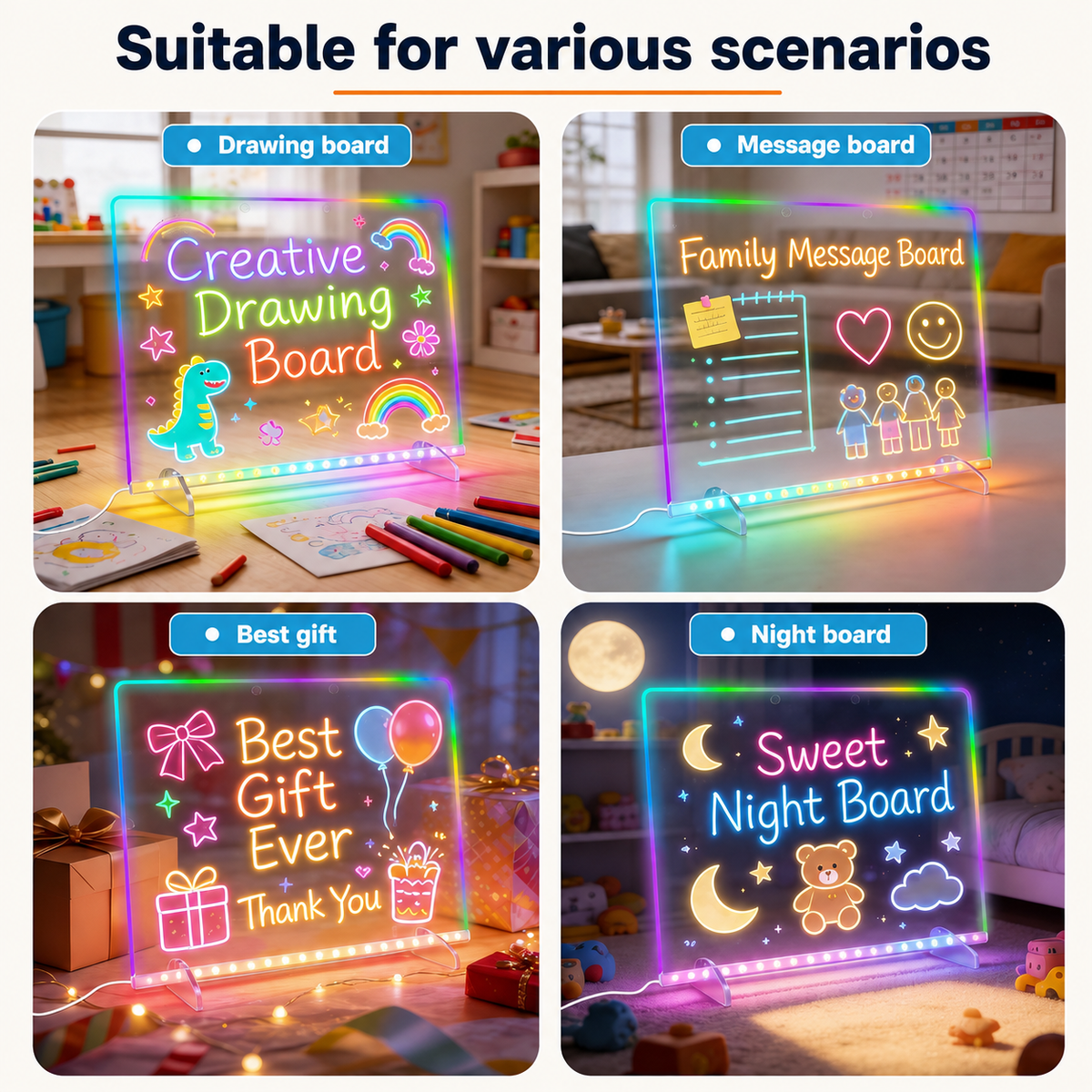 Montessoridays LED Creative Board — view 5