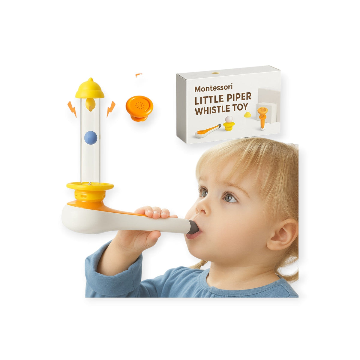 Montessoridays Little Piper Whistle Toy — view 1
