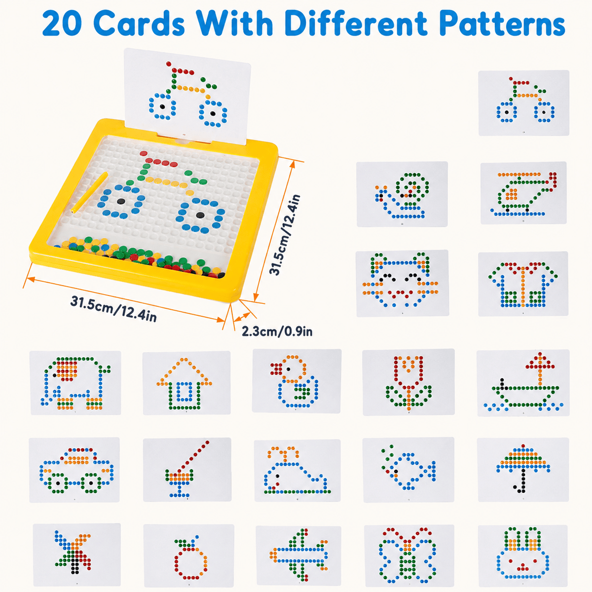 Montessoridays Magnetic Dots Board — view 2
