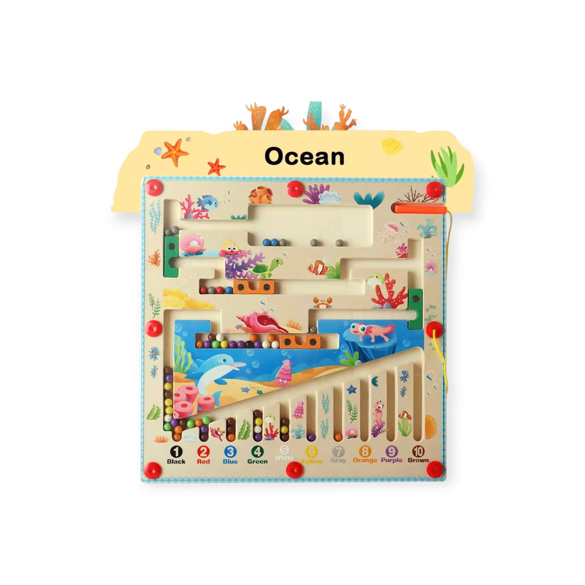Montessoridays Magnetic Maze Board — view 1