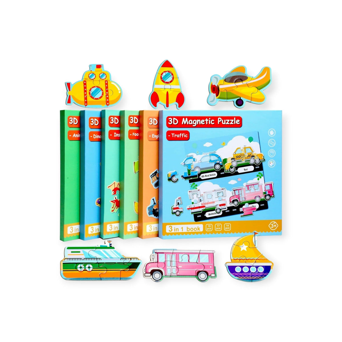 Montessoridays Magnetic Story Puzzle Books — view 1