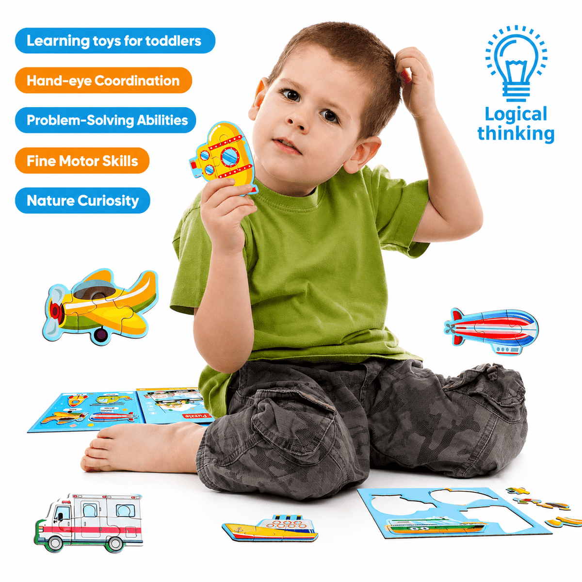 Montessoridays Magnetic Story Puzzle Books — view 4