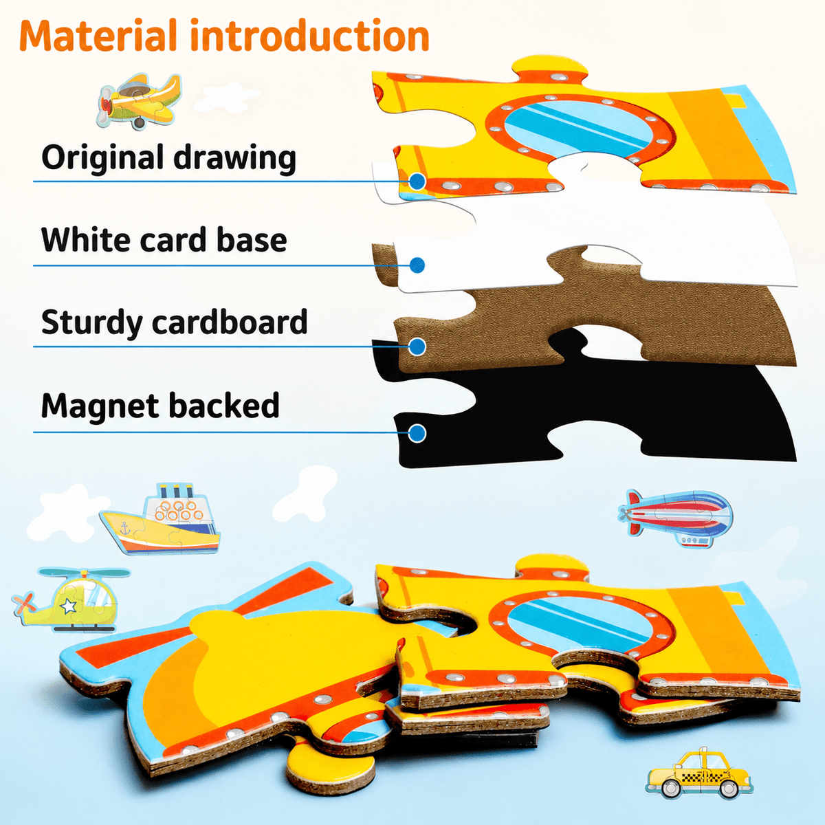 Montessoridays Magnetic Story Puzzle Books — view 5